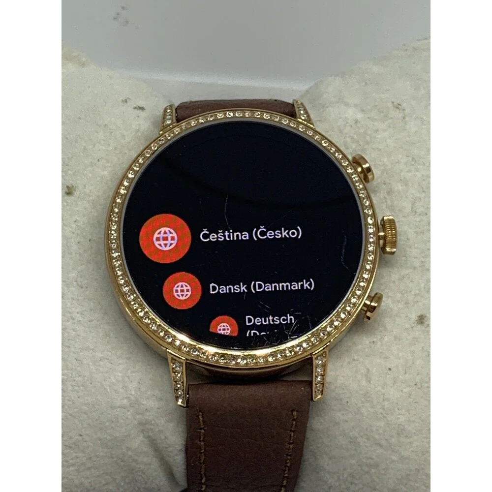 Fossil Gen 4 Authentic Smart Wrist Watch W/ Custom Band FTW6021 RZ115